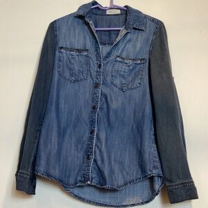 bella dahl Denim Jean top